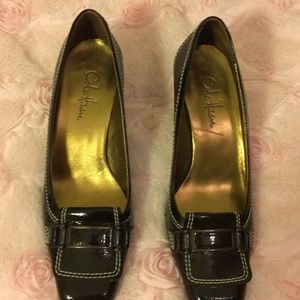 Cole Haan kitten heel Box toe size 7
